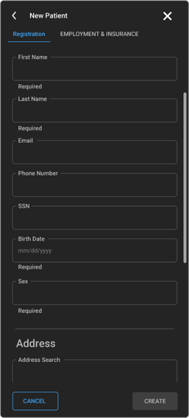 patient details
