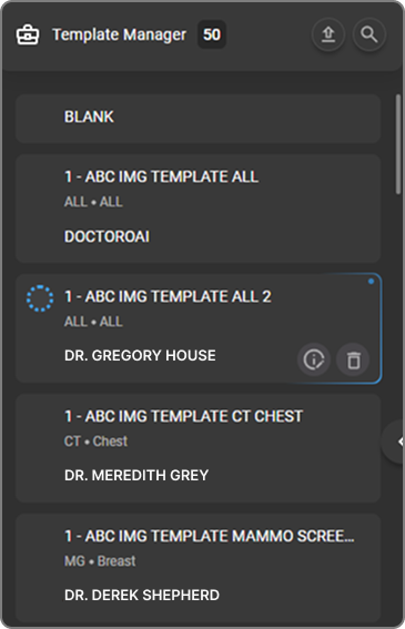 Template Explorer