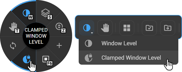 Clamped Window Level tool