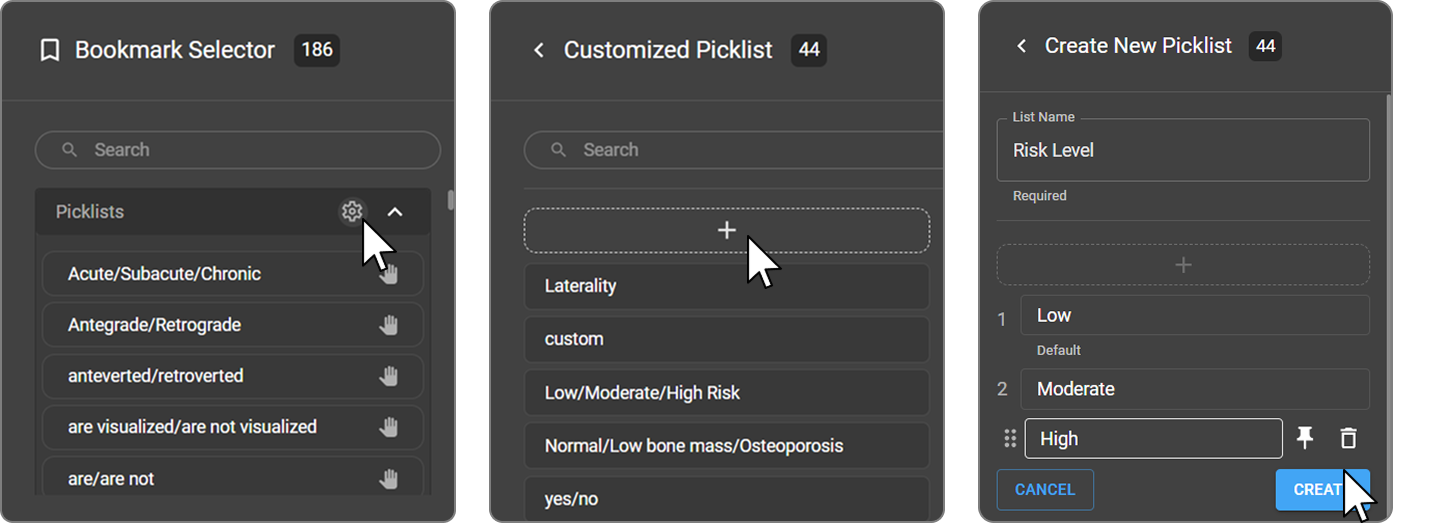 Custom Picklist Creation