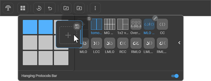 Aplicación de un mosaico de protocolo desde el panel de diseño