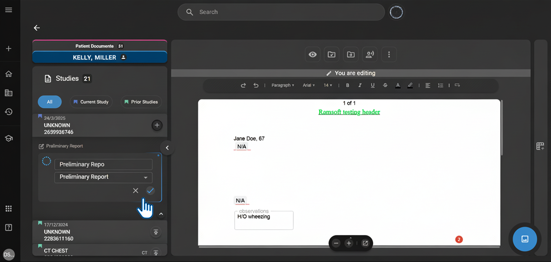 explorador de documentos