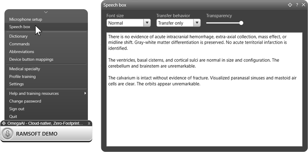 Speech Box