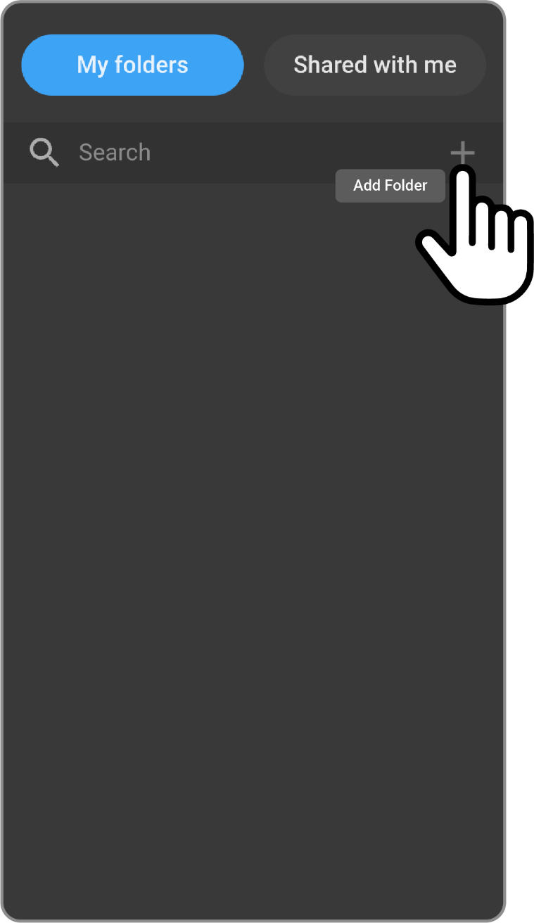 añadir carpeta