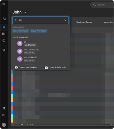 Search Existing Worklist