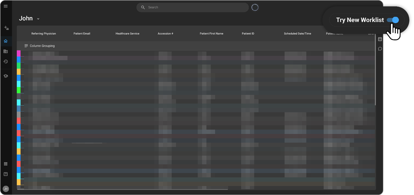 Try New WorklistToggle