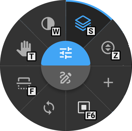 Image Control Wheel