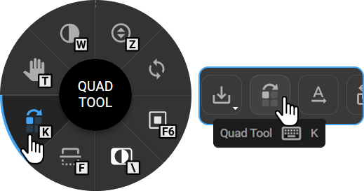 Quad Zoom tool